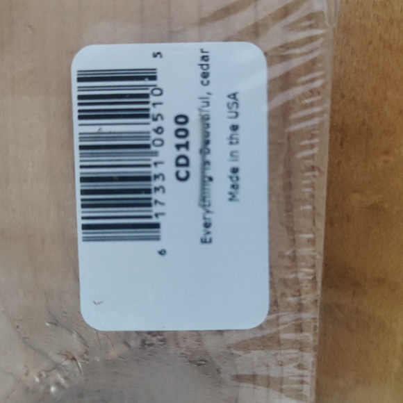 NWT Danielson Designs Everything is beautiful in its time  cedar wall plaque - Picture 5 of 8